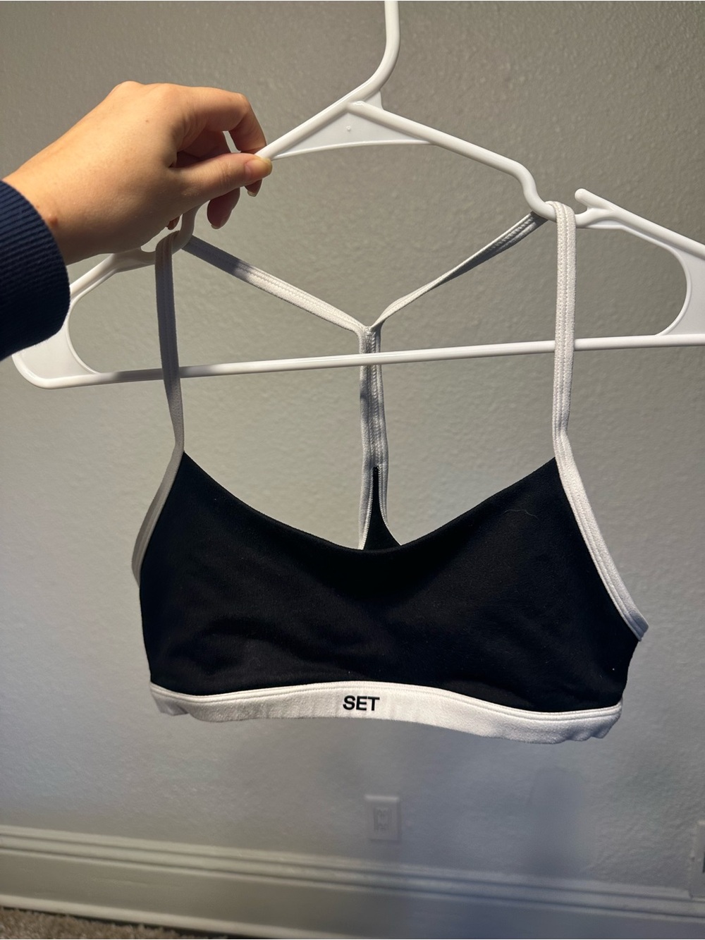 SET Active Formcloud Y Bra in Orca Black and White Medium